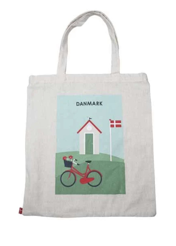 Danmark Canvas Tote Bag