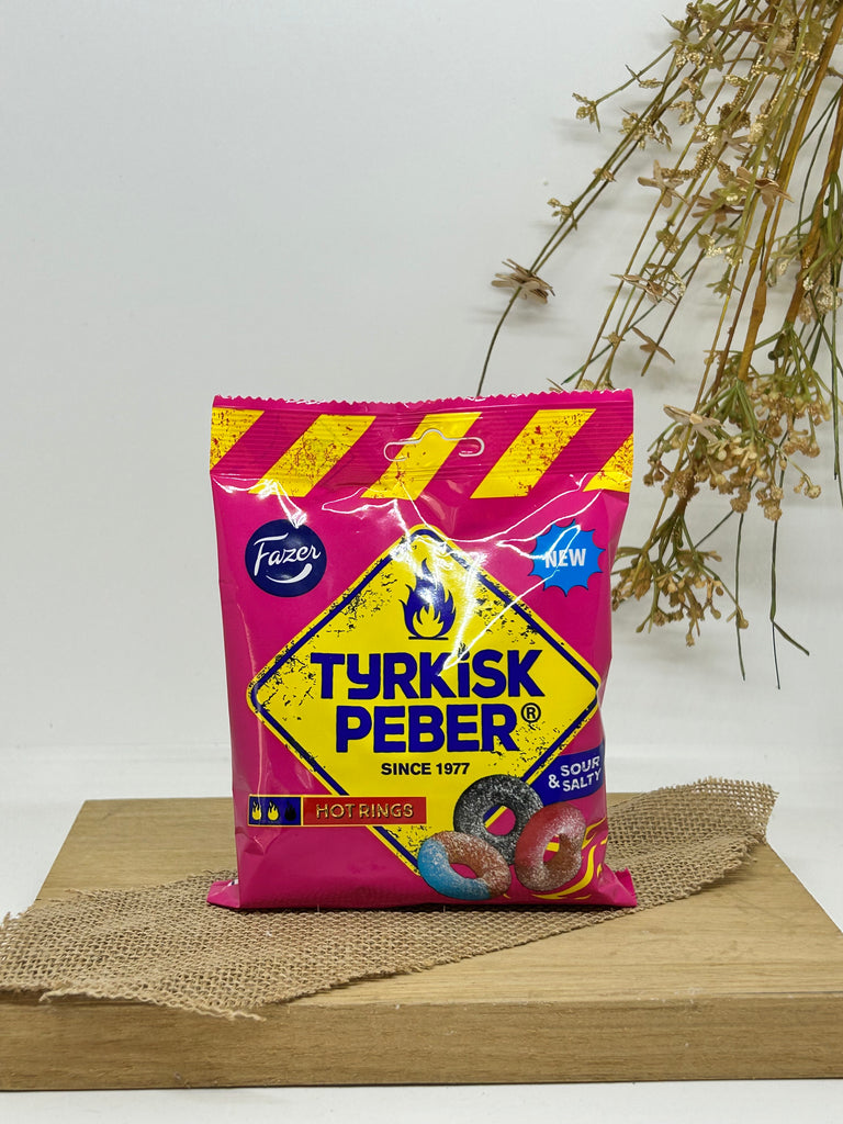Best Before Date 27/05/26 - Fazer Tyrkisk Peber Hot Rings – DanishNordic