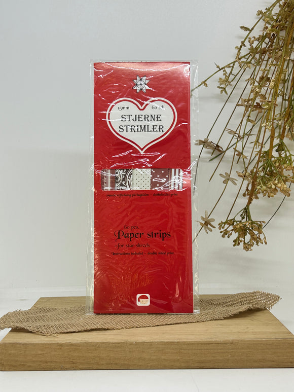 Stjernestrimler - Patterned Star Strips