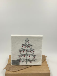 Celebrate Classic Christmas Tree Napkins