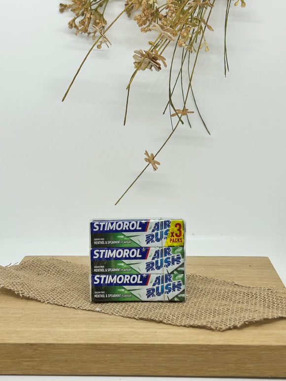 Stimorol Air Rush Menthol/Spearmint 3Pk - Sugar Free